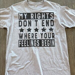 My Rights - Conservative Graphic Tee - made in the USA 🇺🇸- Multiple sizes